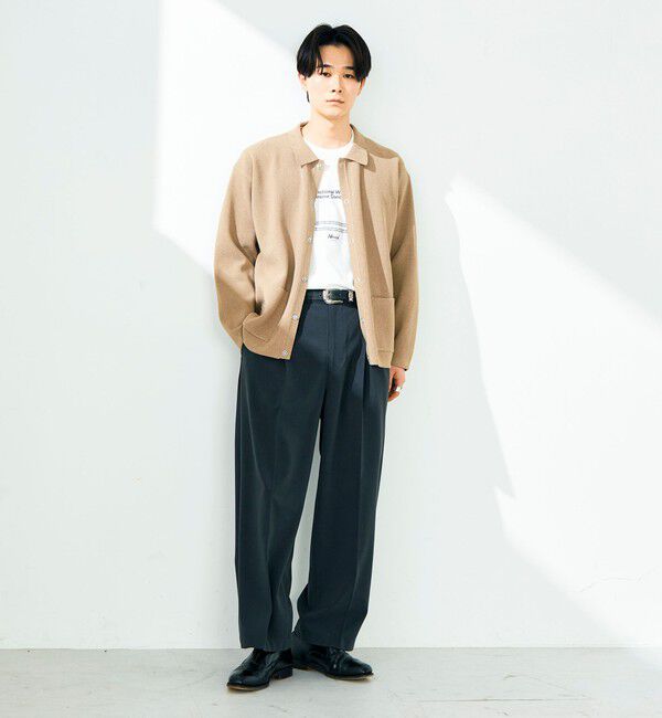 GLOSTER「【品よく羽織れる】COACH KNITカーデ」|カーディガン|