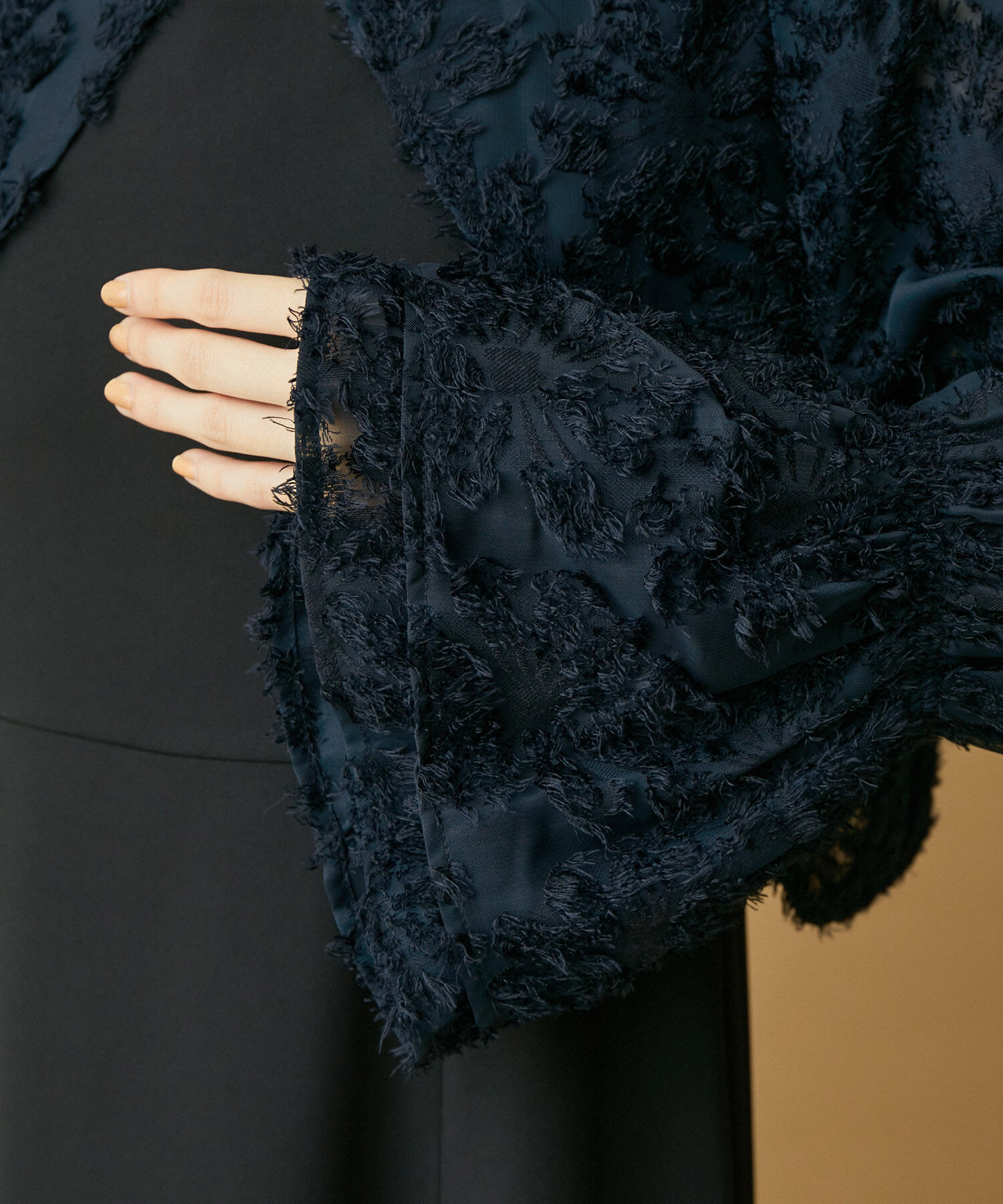 VIS「【VIS DRESS】シャーリングボレロセットワンピース」|ワンピース|