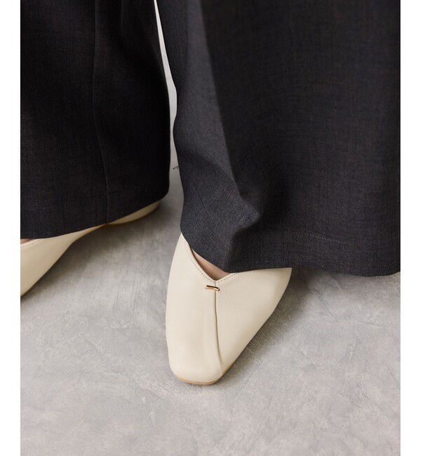 VIS「サマーツイードリボンベルトパンツ/UVケア・イージーケア」|チノ|