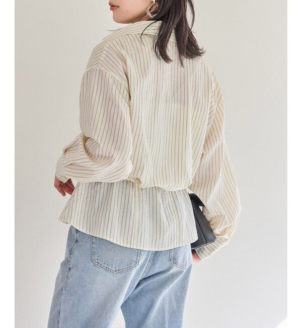 VIS「レイヤードストライプシャツ」|シャツ・ブラウス|