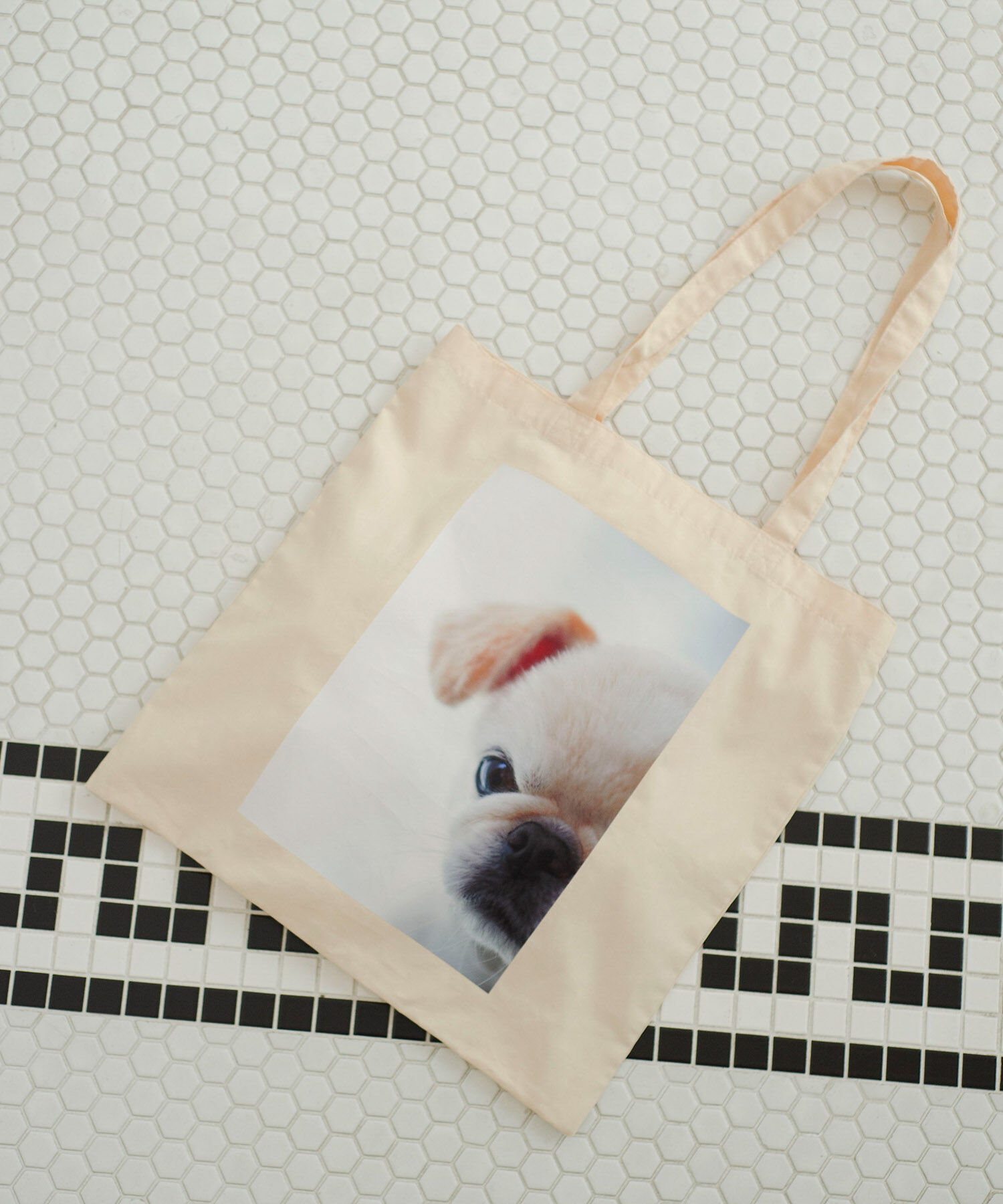 ROPE PICNIC PASSAGE「【WEB限定】おもちくん&times;ROPE' PICNIC/Photoプリントトートバッグ」|トートバッグ|