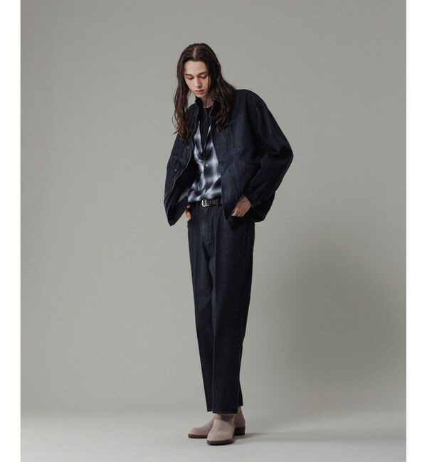 ADAM ET ROPE'「 ストレート スラックスデニム / ADAM ET ROPE' JEANS -IMAG-」|デニム|