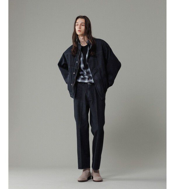 ADAM ET ROPE'「 ストレート スラックスデニム / ADAM ET ROPE' JEANS -IMAG-」|デニム|