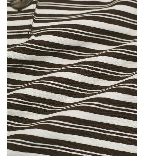 ADAM ET ROPE'「コクーンスリーブポロシャツ」|ポロシャツ|