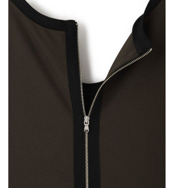 ADAM ET ROPE'「【WEB限定】バイカラーノースリーブワンピース」|ワンピース|