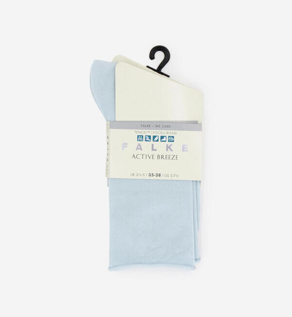 FALKE 「FALKE | 46189 ACTIVE BREEZE SOCKS WOMEN」|ソックス|LTBLUE