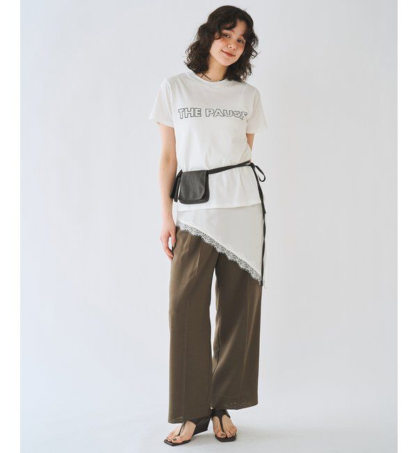 THE PAUSE「＜WEB限定カラーあり＞【THE PAUSE】THE PAUSE Tシャツ」|Tシャツ・カットソー|