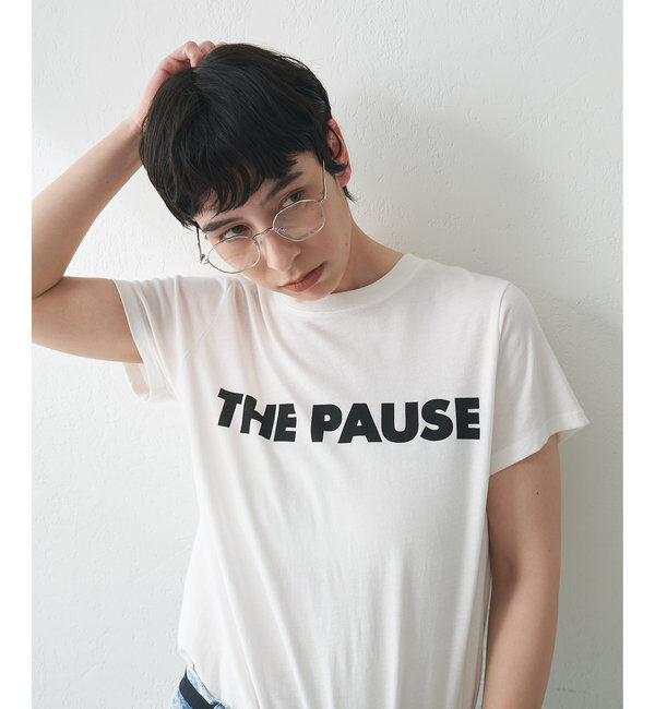 THE PAUSE「＜WEB限定カラーあり＞【THE PAUSE】THE PAUSE Tシャツ」|Tシャツ・カットソー|
