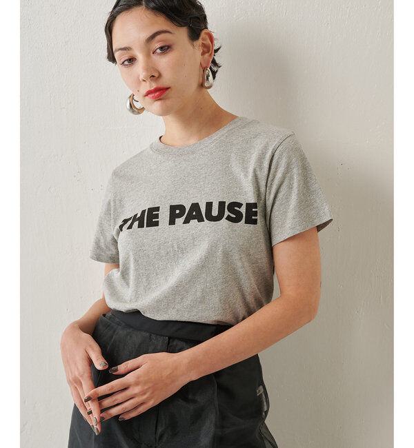 THE PAUSE「＜WEB限定カラーあり＞【THE PAUSE】THE PAUSE Tシャツ」|Tシャツ・カットソー|