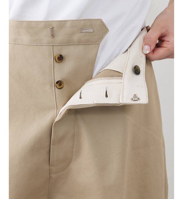  「ツイルバミューダパンツ」|チノ|