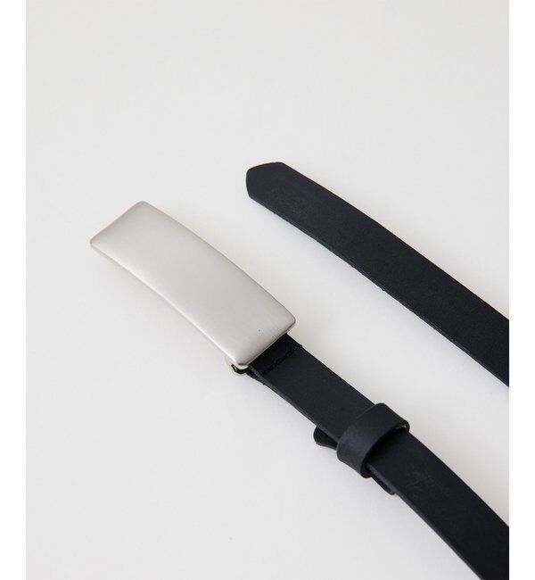 THE PAUSE「＜WEB限定＞【THE PAUSE】プレートバックルベルト」|ベルト|