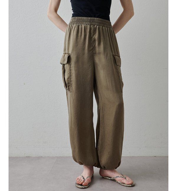 Drawing Numbers「【Drawing Numbers】ピグメントキュプラカーゴパンツ」|チノ|