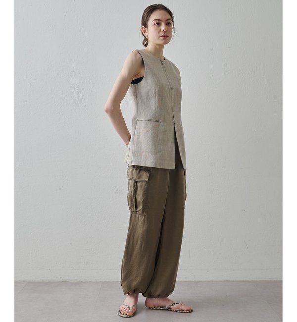 Drawing Numbers「【Drawing Numbers】ピグメントキュプラカーゴパンツ」|チノ|