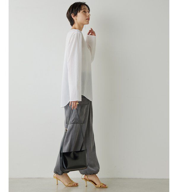 Drawing Numbers「【Drawing Numbers】ピグメントキュプラカーゴパンツ」|チノ|