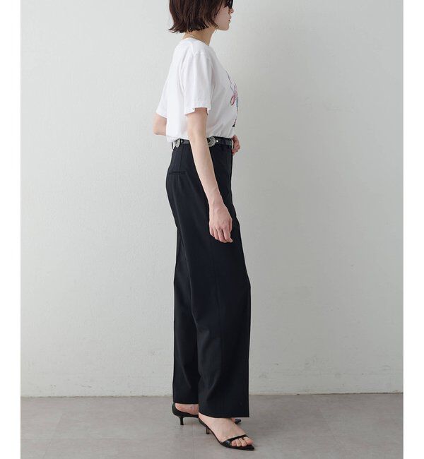  「平織りストレッチパンツ」|チノ|