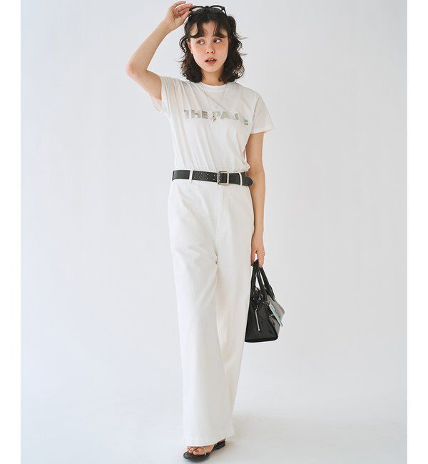 THE PAUSE「＜WEB限定＞【THE PAUSE】THE PAUSEメタリックTシャツ」|Tシャツ・カットソー|