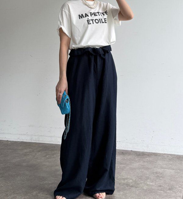  「グリッターラメロゴTEE」|Tシャツ・カットソー|