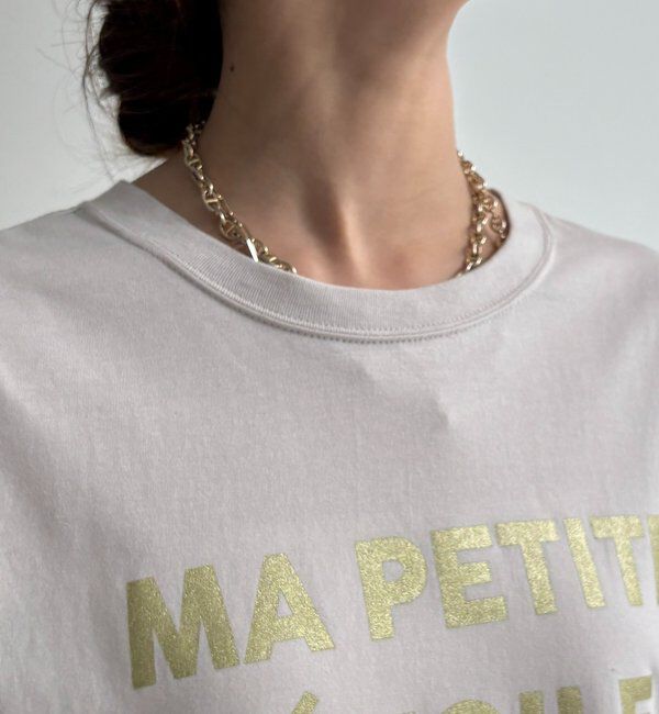  「グリッターラメロゴTEE」|Tシャツ・カットソー|