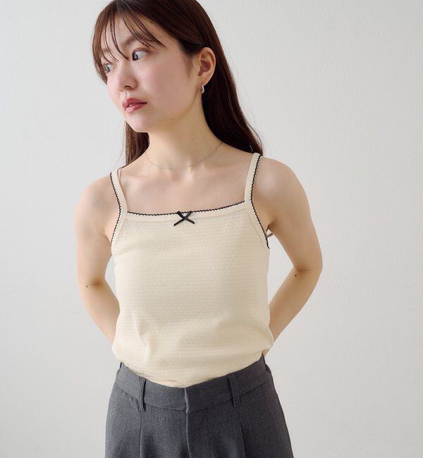 「ピコリボンキャミ」|キャミソール|