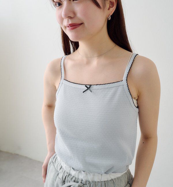  「ピコリボンキャミ」|キャミソール|