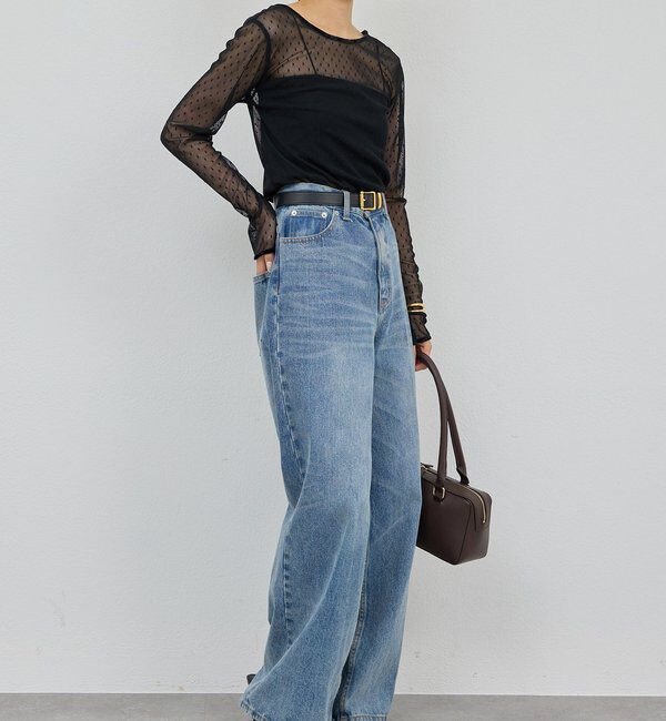  「【2way】チュールプルオーバー」|Tシャツ・カットソー|