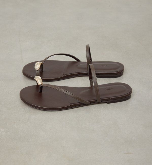  「【2.718】ビジュートングサンダル」|その他|