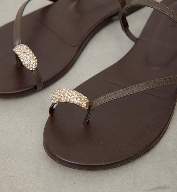  「【2.718】ビジュートングサンダル」|その他|