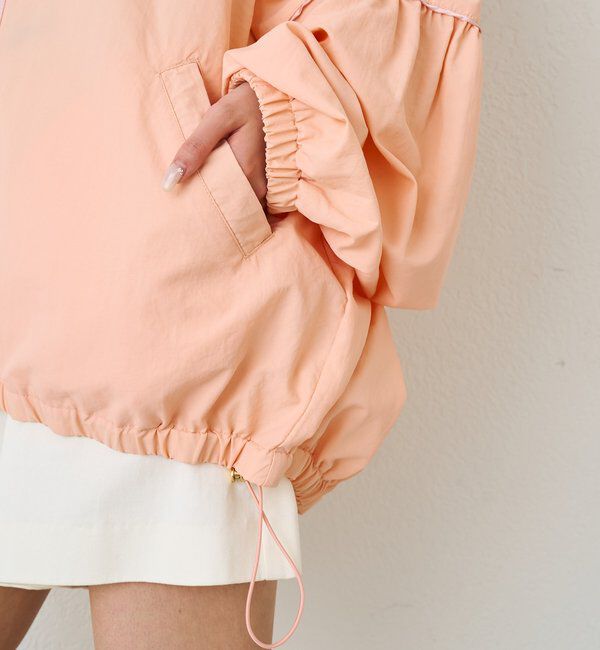  「ナイロンフーディーパーカー」|ブルゾン・スタジャン|