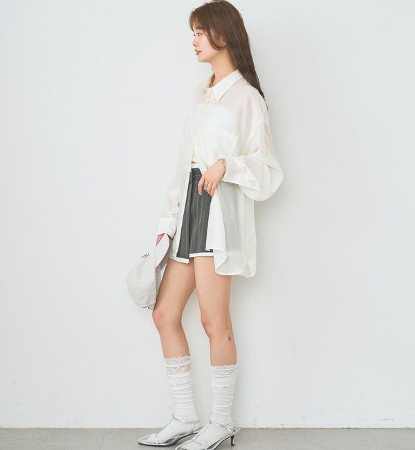  「ストライプラップスカート」|チノ|