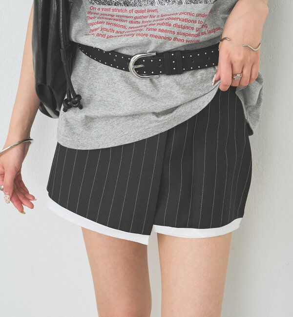  「ストライプラップスカート」|チノ|