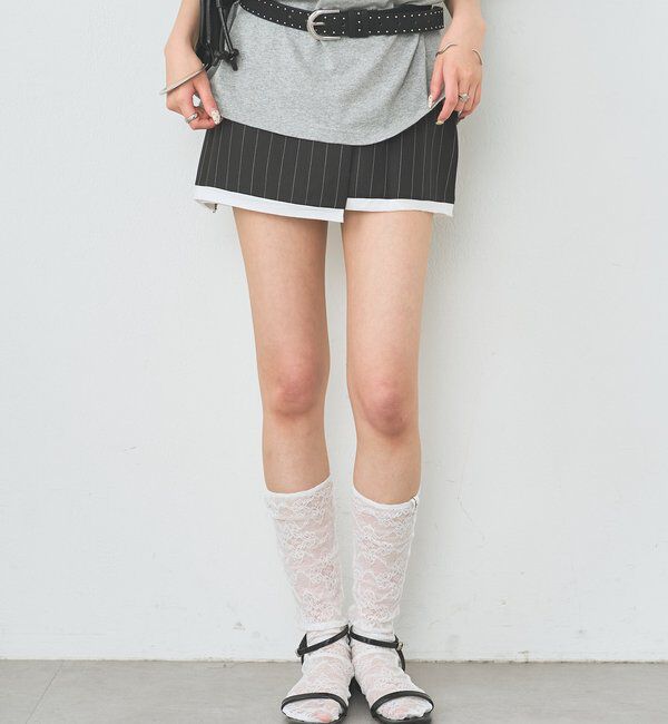  「ストライプラップスカート」|チノ|