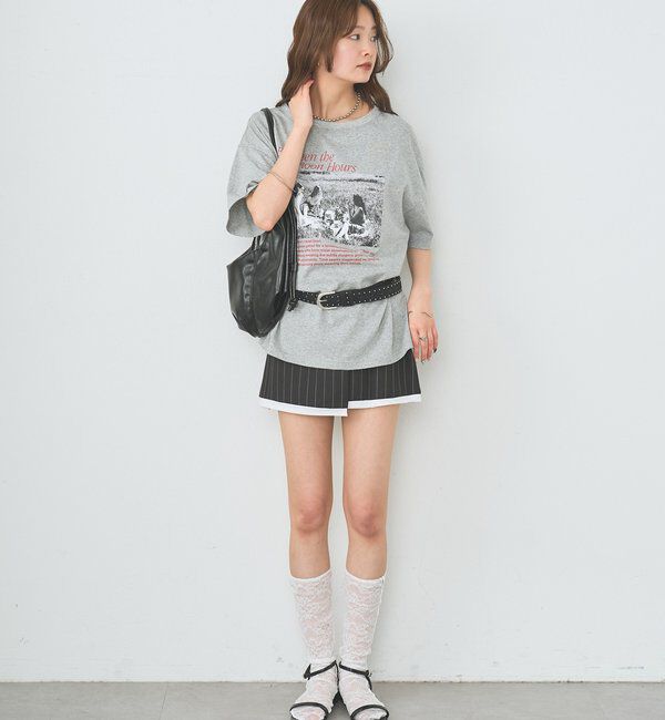  「ストライプラップスカート」|チノ|