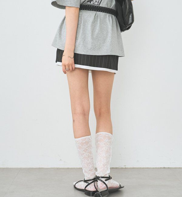  「ストライプラップスカート」|チノ|