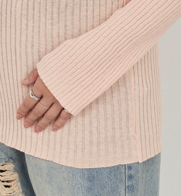  「2WAYリブカーディガン」|カーディガン|