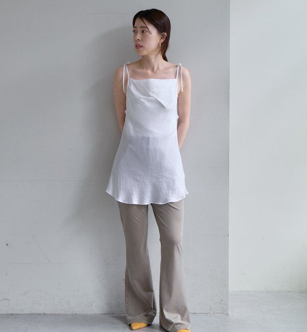  「キュプラドレープキャミ」|シャツ・ブラウス|