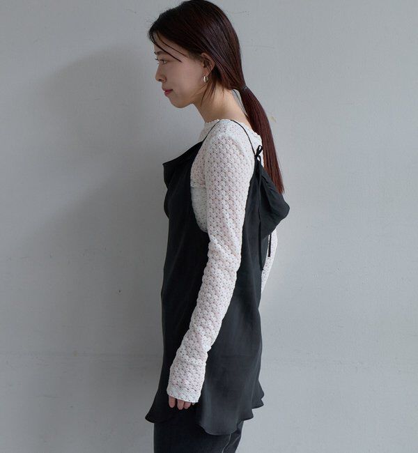  「キュプラドレープキャミ」|シャツ・ブラウス|