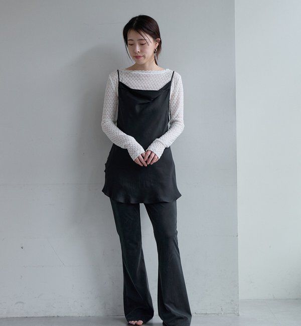  「キュプラドレープキャミ」|シャツ・ブラウス|