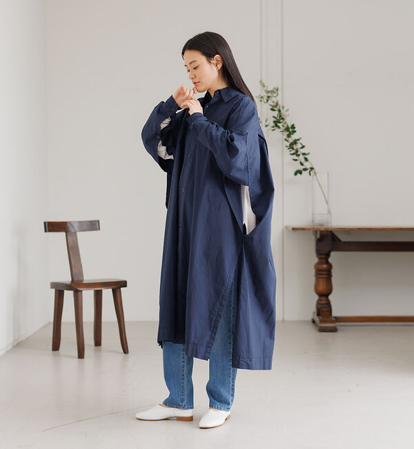 collex「【YARMO/ヤーモ】オーバーサイズ　ポンチョ　シャツ」|シャツ・ブラウス|