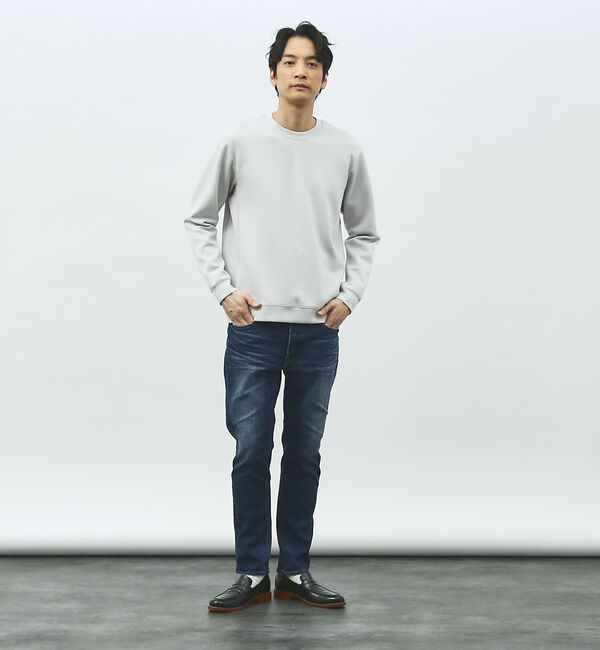 ABAHOUSE「【ハイバックネック】ダンボールニット スウェット / ロンT」|スウェット・ジャージ|