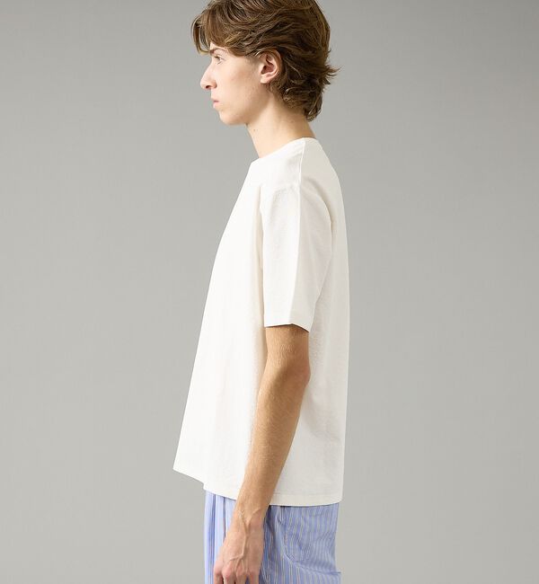 ABAHOUSE「シュリンク天竺 クルーネック半袖Tシャツ【予約】」|Tシャツ・カットソー|