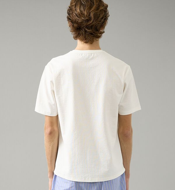 ABAHOUSE「シュリンク天竺 クルーネック半袖Tシャツ【予約】」|Tシャツ・カットソー|