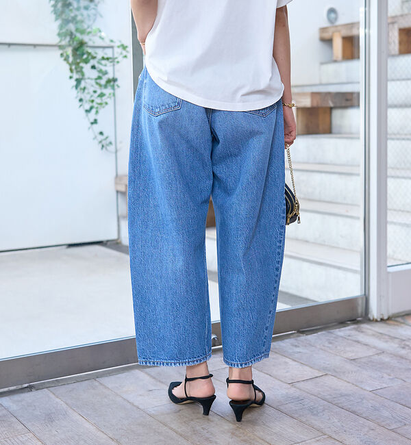 Rouge vif「【RED CARD/レッドカード】Oregon　カーブワイドクロップドデニム」|デニム|