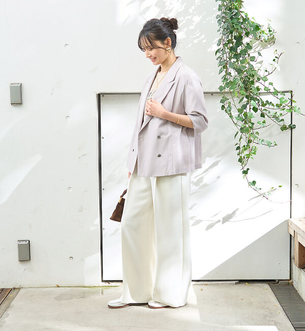 Rouge vif「ブラウスエアリージャケット」|テーラードジャケット|