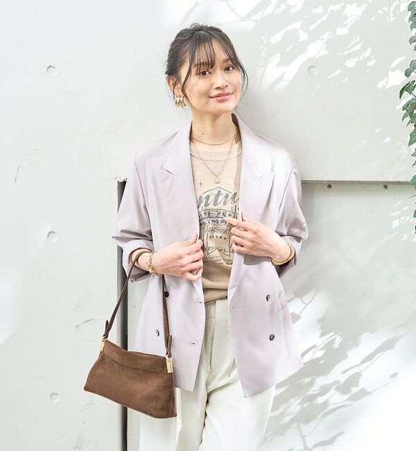 Rouge vif「ブラウスエアリージャケット」|テーラードジャケット|