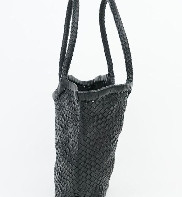 Rouge vif「【The Bagmati/ザ バグマティ】レザーメッシュミニトート」|トートバッグ|