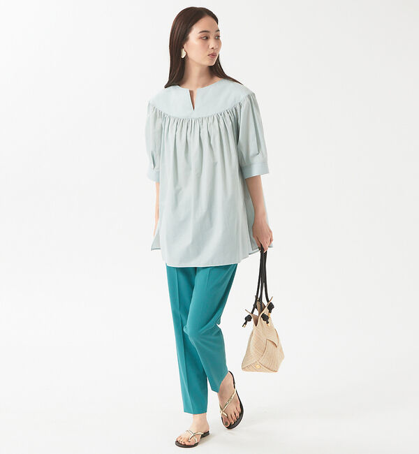 qualite「ドライギャバシガレットパンツ」|その他|