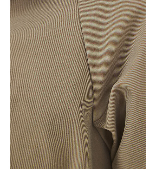 qualite「大好評につき予約開始！【小顔効果抜群！大人のフードブルゾン】タスランストレッチフ」|ブルゾン・スタジャン|