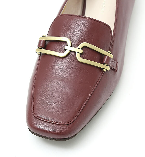 AU BANNISTER「バブーシュビットモカスクエアローファー」|ローファー|