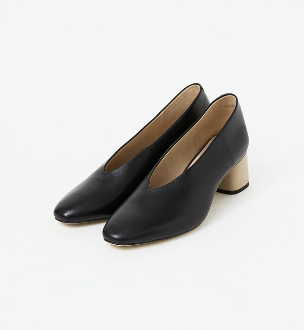 AU BANNISTER「カラーヒールソフトレザーパンプス」|パンプス|