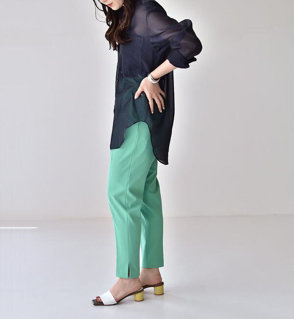 AU BANNISTER「カラーブロックミュール」|サンダル|